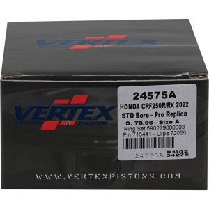 Honda CRF 250 R Piston Kit - Vertex Pistons - Forged Replica - `22-`24